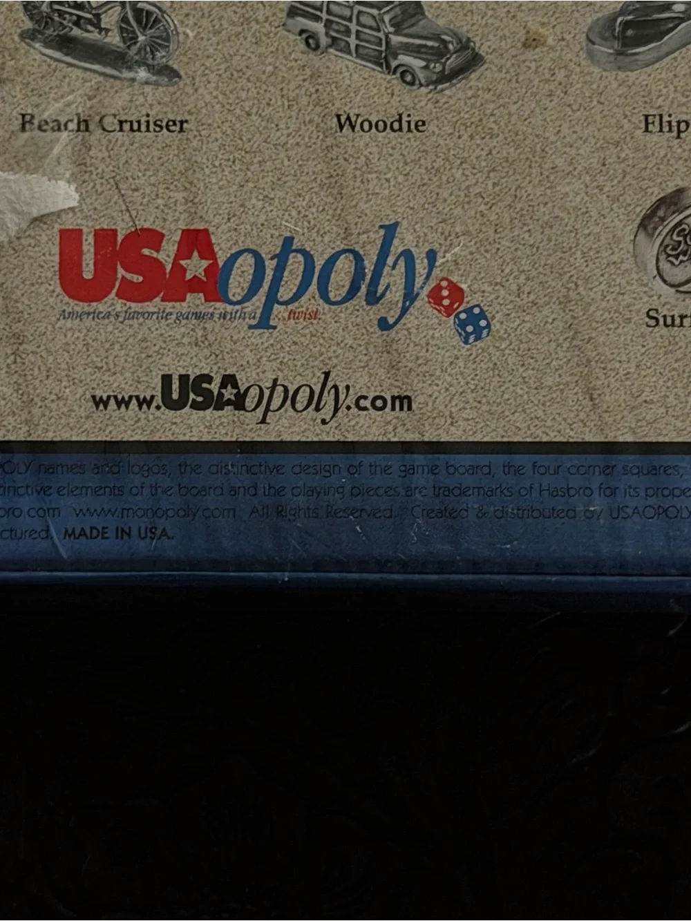 Monopoly Surfing edition from 2003